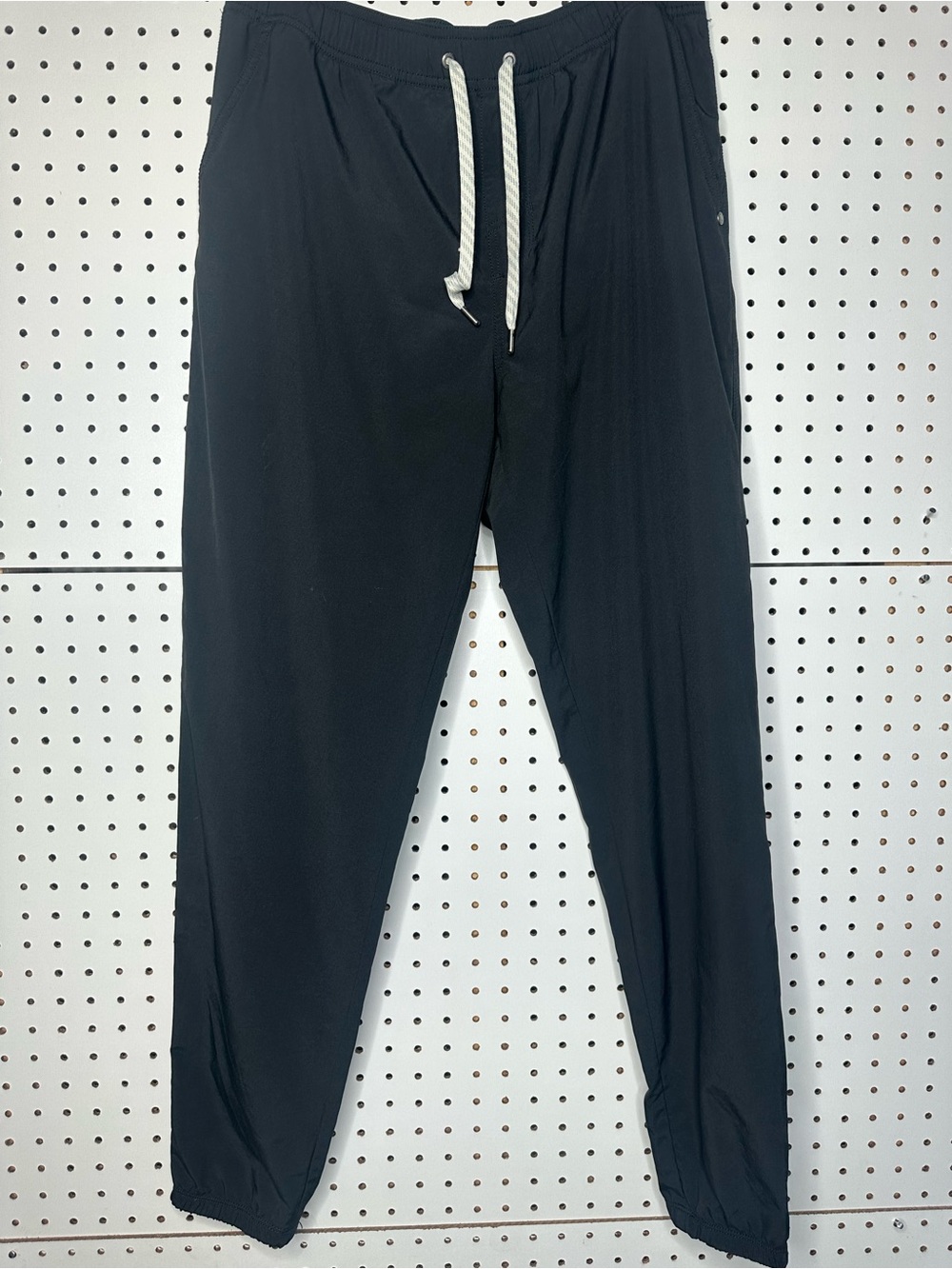 Viori Men's Black Drawstring Jogger Pants size M